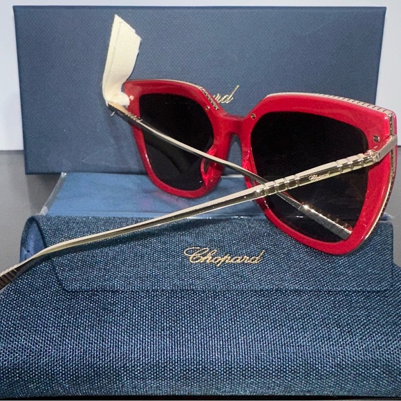 Chopard Sunglasses SCH319M  09LB Red brown Woman - NWOT Full Inclusion main image 8